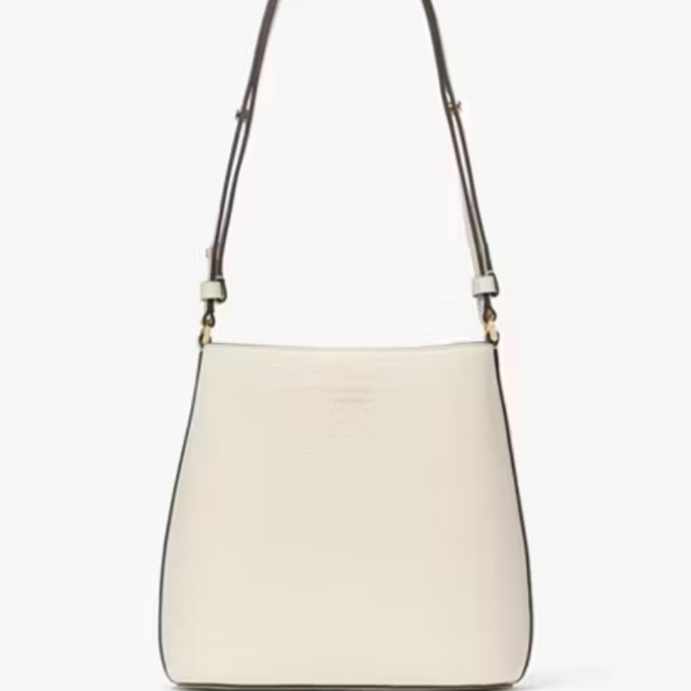 Kate Spade Julia Bucket Bag in meringue NWT